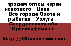 продам оптом черви новозного › Цена ­ 600 - Все города Охота и рыбалка » Услуги   . Свердловская обл.,Красноуфимск г.